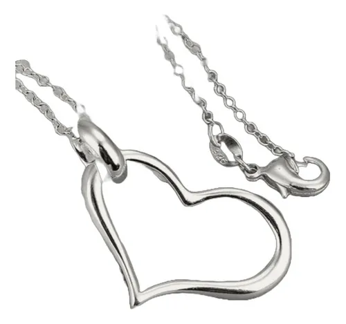 comprar Collar Cadena Dije Corazón