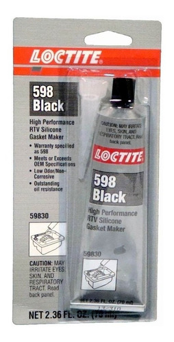 Forma Junta Loctite 598 Black X 70ml