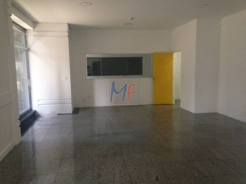 Imagem 8 de 16 de Ref 8174 - Loja Comercial Com 322 M² Em Pinheiros Com 2 Vagas, Andar Térreo, Salas Com 2 Depósitos, Cozinha, Banheiros. - 8174