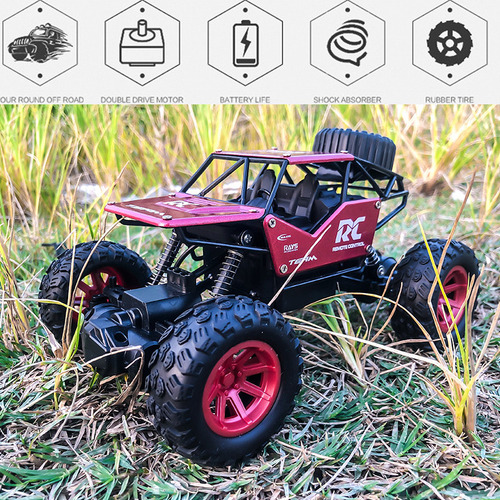 Radio G 1/18, 2,4 Ghz, 4wd, Control Remoto, Todoterreno, Coc