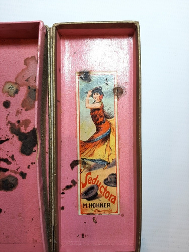 Imagen 5 de 6 de Antigua Caja De Armónica Hohner Ro 1256