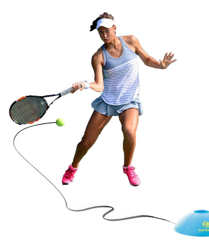 Imagem 1 de 5 de Aparelho Treinamento De Tênis ( Tennis Treino Trainer )