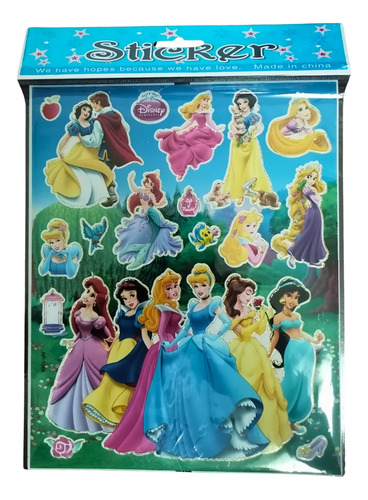 Stikers Animados Surtidos Calcomanias Personajes 13 Pcs