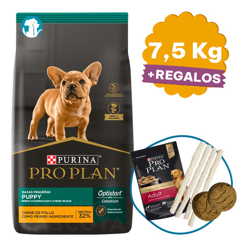 Alimento Purina Pro Plan Puppy Cachorro Sb 7,5 Kg + Envío
