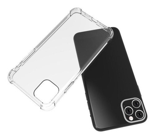 Forro Clear Esq. Reforzadas iPhone 11 11 Pro 11 Pro Max