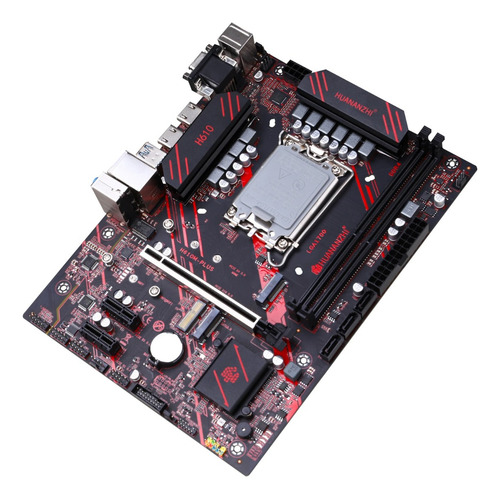 Placa-mãe Lga 1700 Huananzhi H610m Plus M-atx Ddr4