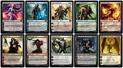 Mtg 25 Cartas Raras Azar Láminas / Mythics / Planeswalkers