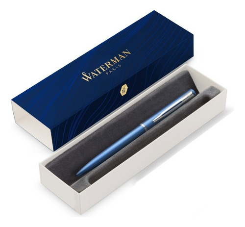 Lapicera Waterman Allure Celeste Tinta Azul 2105224/105227