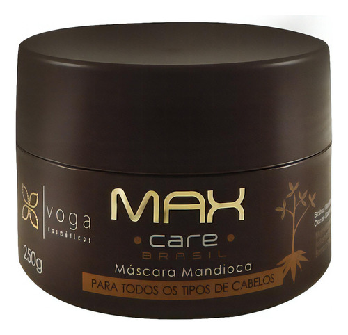 Máscara Mandioca Voga Max Care Brasil 250g