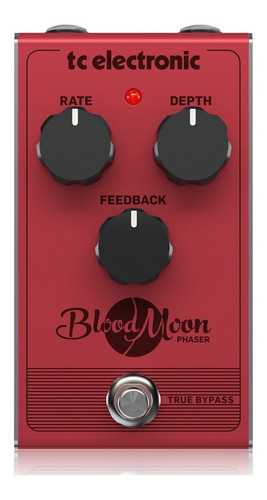 Imagen 1 de 5 de Pedal Tc Electronic Blood Moon Phaser Estilo Vintage Filtro