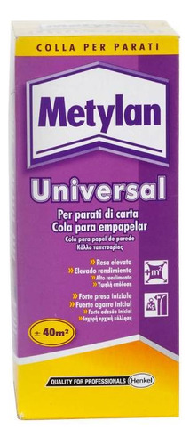 Adhesivo Para Papel Mural Metylan 125 Gr                    