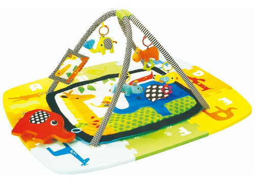 Gimnasio Bebe Infantil Baby Jungle Piso Goma Eva Zippy Toys