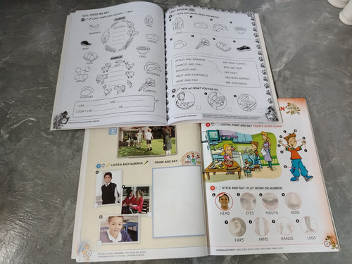 2 Libros: Tiger Time 1 Student's Book + Activity Book Inglés (Usado)