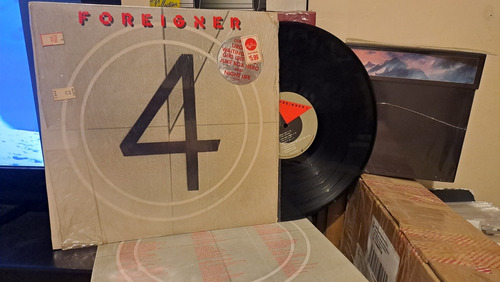 Foreigner 4 Lp Vinilo Primera Edición Usa