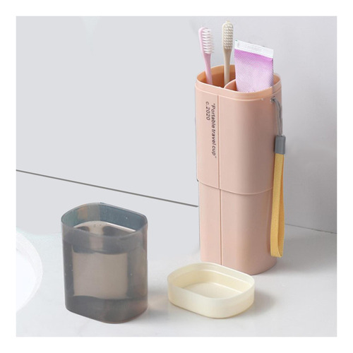 Taza Portátil De Viaje Para Cepillos De Dientes, Taza De