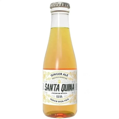 Santa Quina Ginger Ale Vidrio 200 Ml 