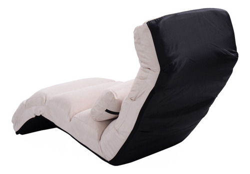 Sofá Plegable Con Almohada Beige Gpl