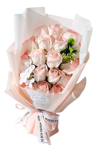 Decoración De Pétalos De Flores De Jabón De Rosa Rosa