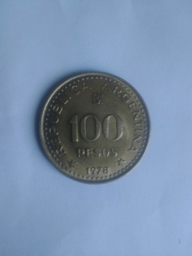 Moneda Argentina 100 Pesos 1978 X 10 Unidades