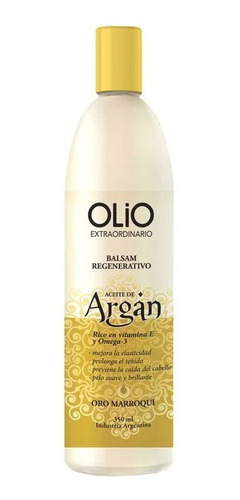 Olio Balsamo Regenerativo Con Aceite De Argan 350ml