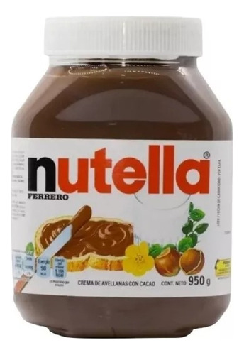 Nutella Crema De Avellanas De 950 G