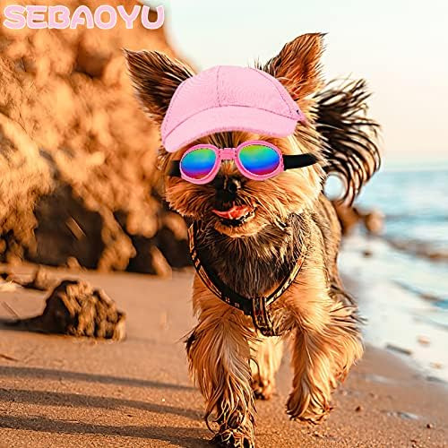 Gorro Para Perros Pequeños, Gorra De Béisbol Rosa Para Perro