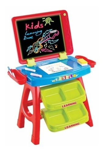 Tablero Pizarra Didáctico 3 En 1 Learning Easel 