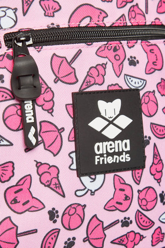 Mochila Natación Arena Friends Rosa Pileta Niña Infantil Jr Color Rosa/fucsia Diseño De La Tela Estampada