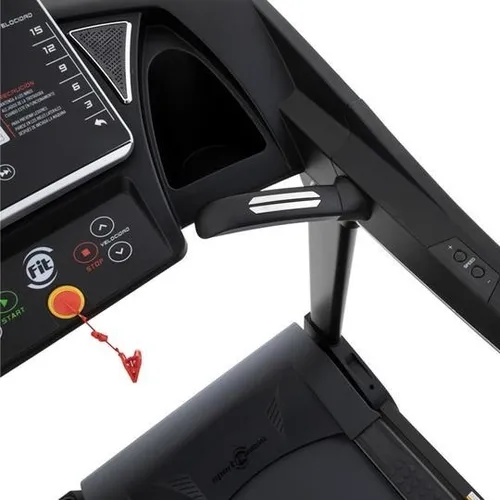 Caminadora Eléctrica Sport Fitness Montpellier 110v Color Negro
