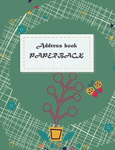 Address Book Paperback Email Address Book And Contact Book, 