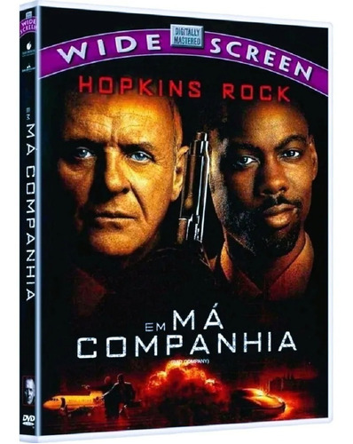 Dvd Em Má Companhia - Chris Rock, Anthony Hopkins - Lacrado