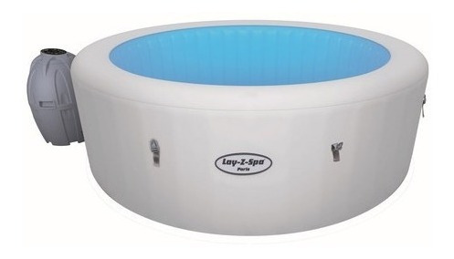 Hidromasaje Spa Bestway Lay Z Paris Con Luz 848 Lts