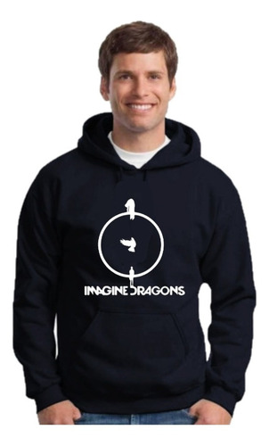 Buzo Unisex Imagine Dragons - Hoodie Con Capucha - Id11