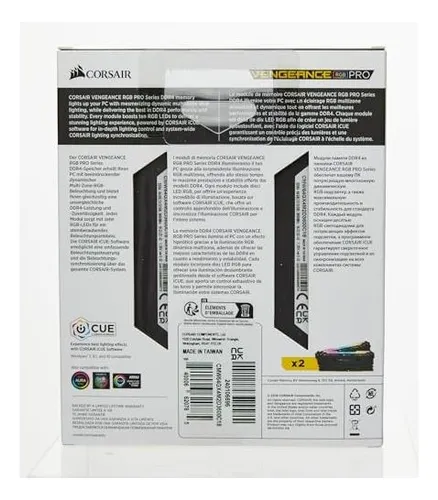 Corsair Vengeance Rgb Pro 64 Gb (2 X 32 Gb) Ddr (memoria De