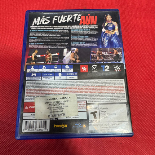 W 2k23 Play Station4 Ps4 Original (Usado)