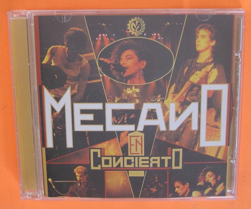 Mecano En Concierto Cd Original Bmg Ariola México 1998