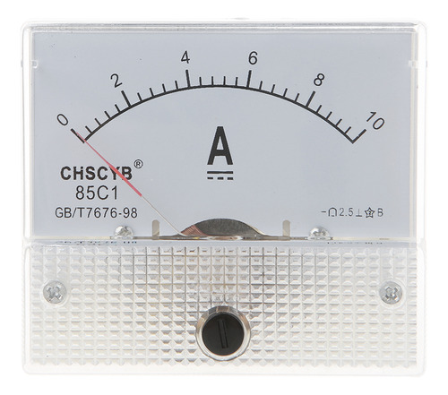 0-10a Analógico Para Panel Medidor De Corriente Continua, Am