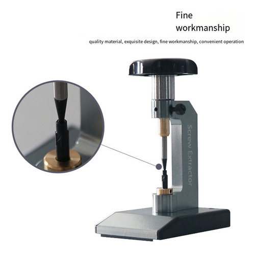 Extractor De Lentes De Tornillo Óptico Para Anteojos, Taladr