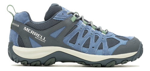 Zapatilla Impermeable Hombre Accentor 3 Wp Azul Merrell