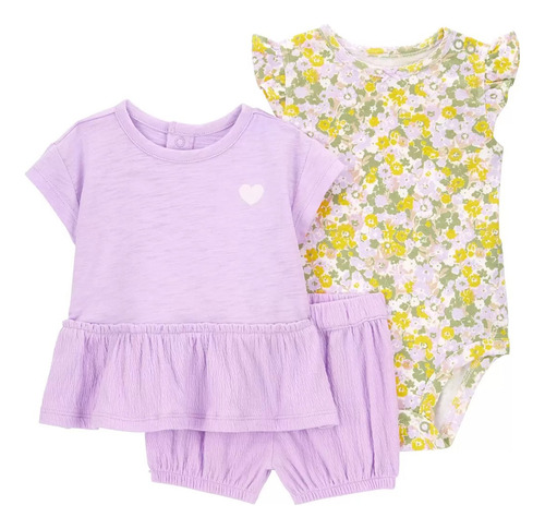 Carter's Conjunto De 3 Piezas Para Bebé