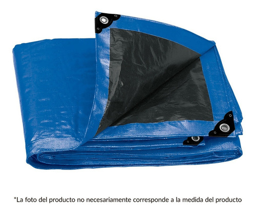 Lona Reforzada 5 X 6 Metros Azul Truper 15374