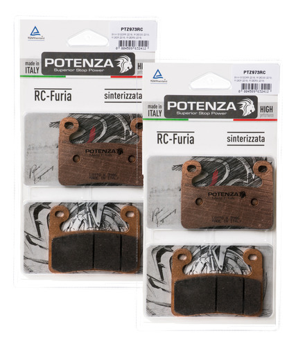 Kit Pastilha Potenza Sint Diant Bmw S1000 Rr Xr R1250 973rc