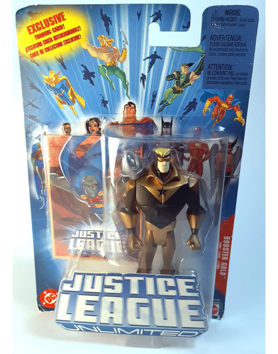 Figura Booster Gold Dc Justice League Unlimited Animated