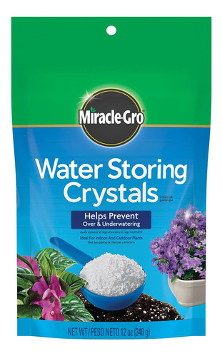 Miracle-gro Cristales Para Almacenar Agua, 12 Onzas