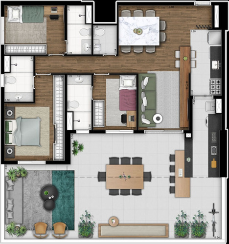 Imagem 29 de 30 de Apartamento - Ap00614 - 69795235