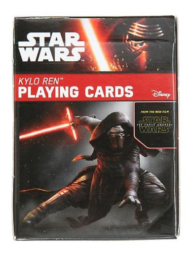 Baraja Cartas Kylo Ren Star Wars Original Playing Cards