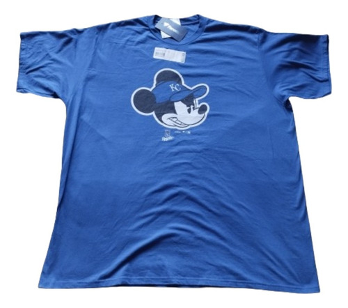 Franela Fanatics Mlb De Mickey-kansas City Royals.plus Xxxl.