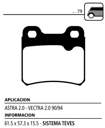 Juego Pastillas De Freno Traseras Litton P/ Saab 900 Ii 93-9