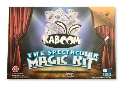 Set De Magia The Spectacular Magic Kit  Juguete Kaboom