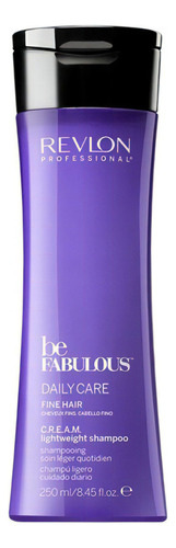  Shampoo Daily Care Cabello Fino Revlon Be Fabulous